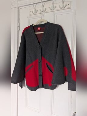 Medium Mochipan Cinnabar Moth Cardigan